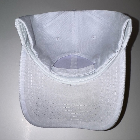 White Cap with Brown Fendi Pattern - Picture 4 of 4